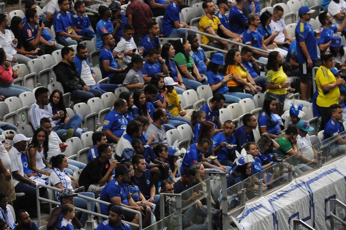 Torcida do Cruzeiro deu show mais uma vez e lotou o Mineiro na partida contra o CRB pela 11 rodada da Srie B