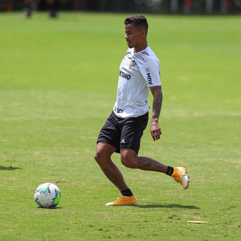 Fotos do treino do Atlético nesta quarta-feira, que contou com Nacho Fernández