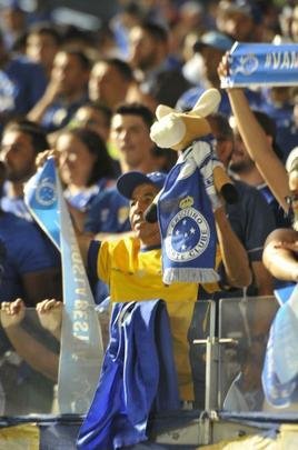 Torcida do Cruzeiro lotou o Mineiro na partida contra o Boca Juniors pela Libertadores