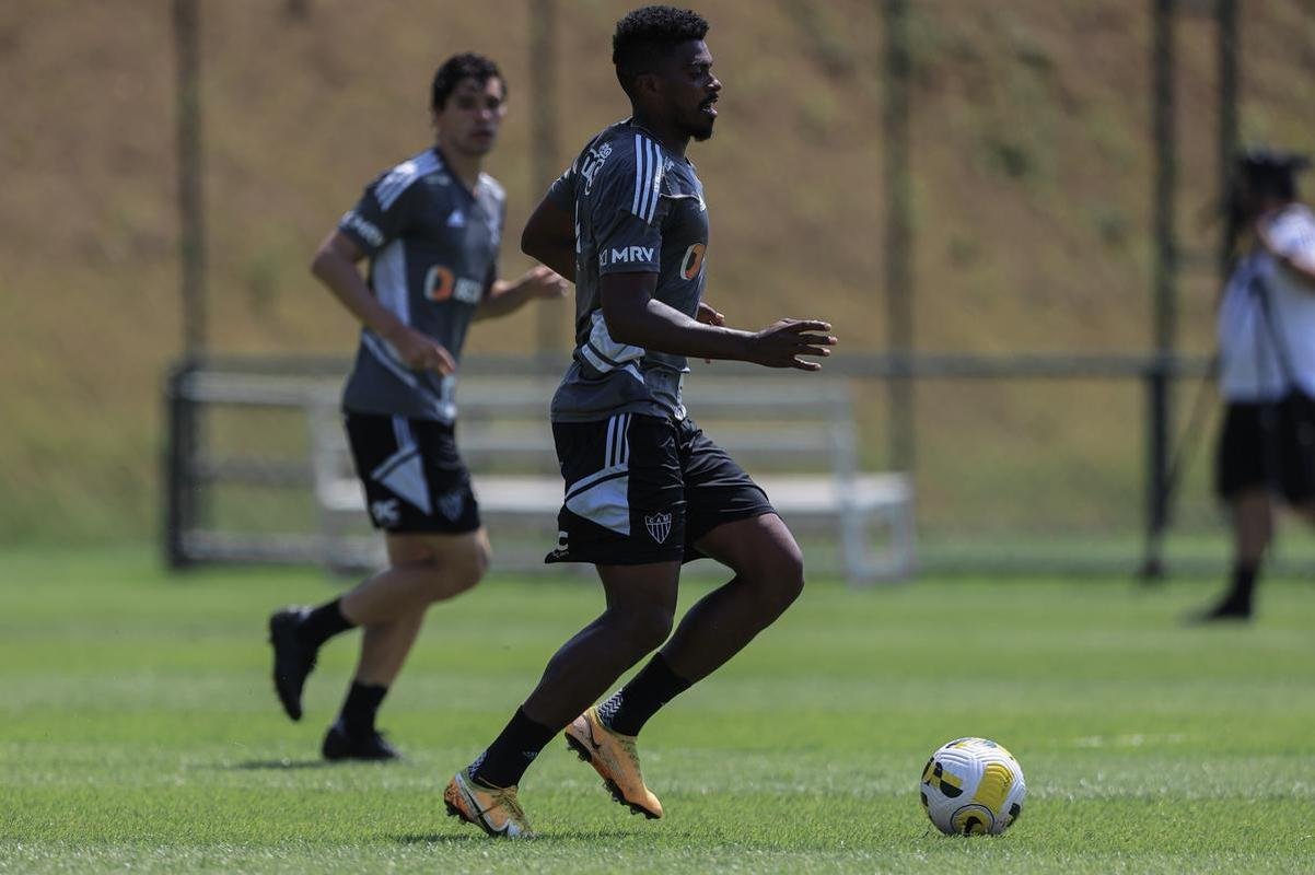 Imagens do treino do Atltico (8/9)