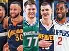 NBA revela time ideal com Antetokounmpo, Jokic, Curry, Doncic e Leonard