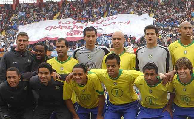 Fbio tinha 23 anos de idade na Copa Amrica de 2004