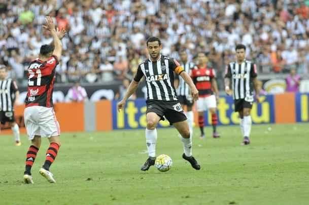 Fotos do jogo entre Atltico e Flamengo no Mineiro