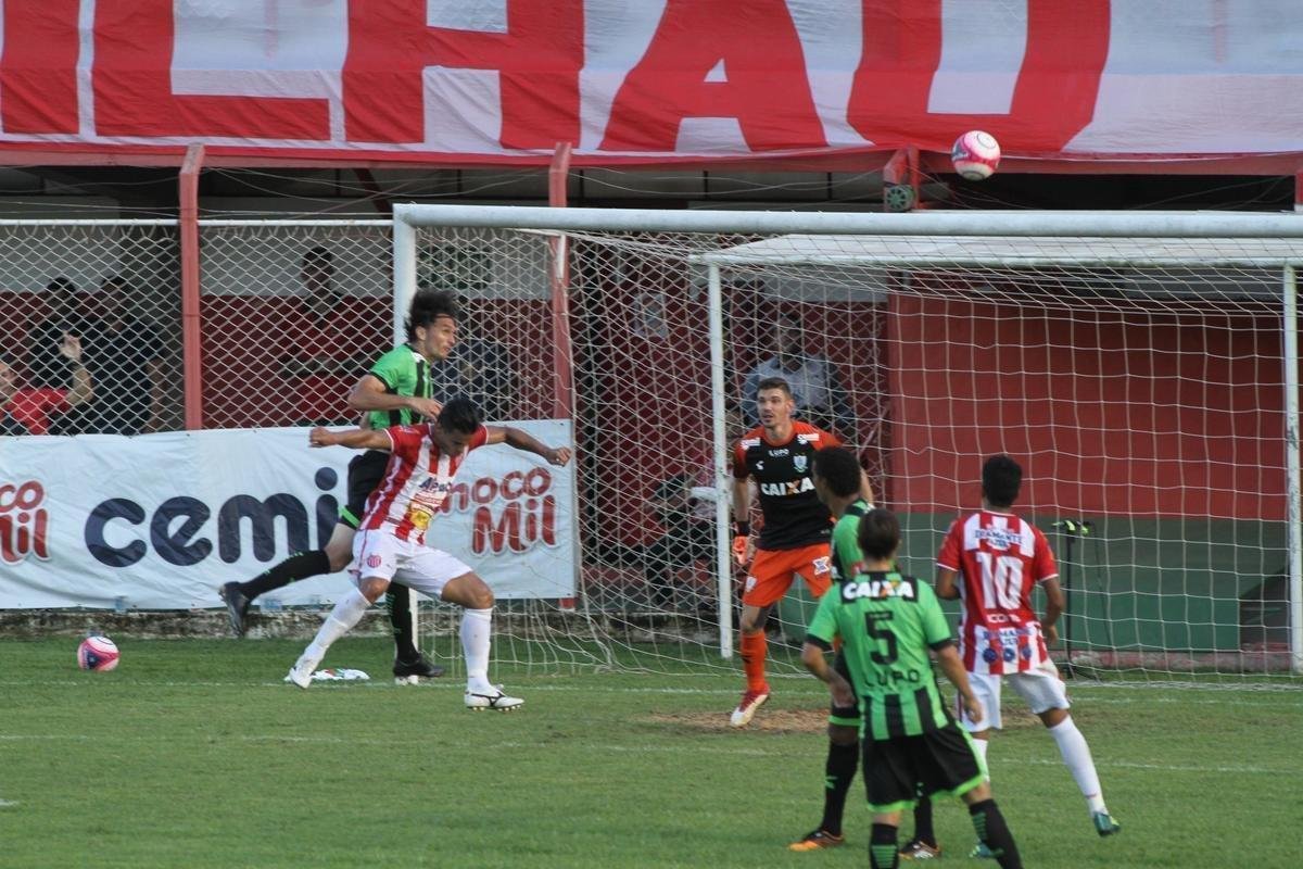 Amrica usou time misto e ficou no empate diante do Villa Nova, por 1 a 1, no Castor Cifuentes