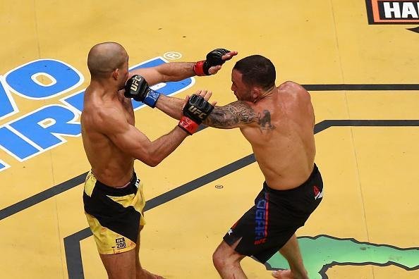 Imagens do retorno triunfal de José Aldo ao UFC