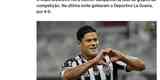 Renascena (Portugal) - Site destaca que Hulk  um dos goleadores da Copa Libertadores