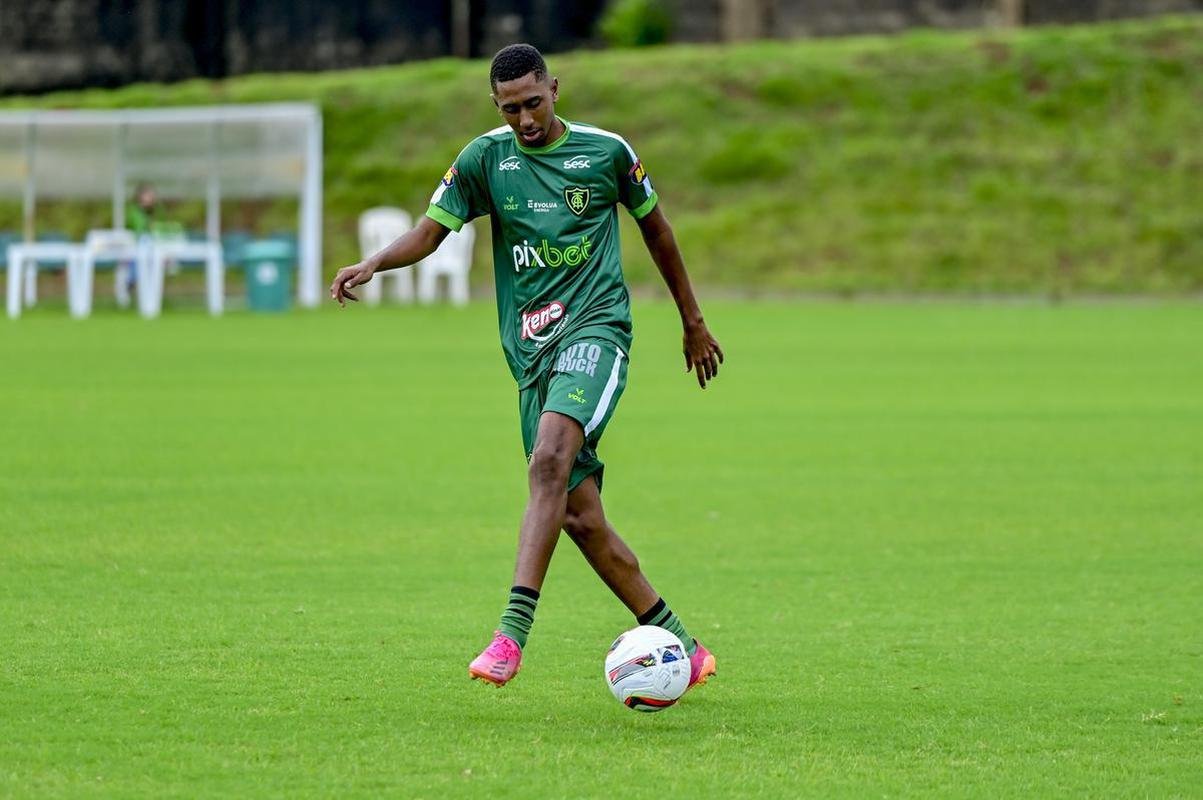 O Amrica se reapresentou para a temporada de 2022 no dia 10 de janeiro