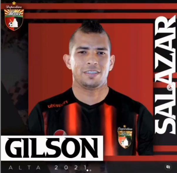 Gilson Salazar, atacante (Deportivo Lara, da Venezuela)