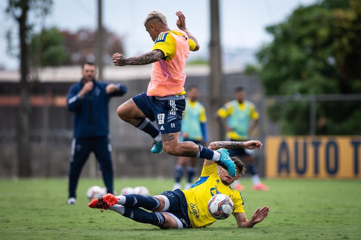 Fotos do treino do Cruzeiro desta tera-feira (26/10) na Toca II