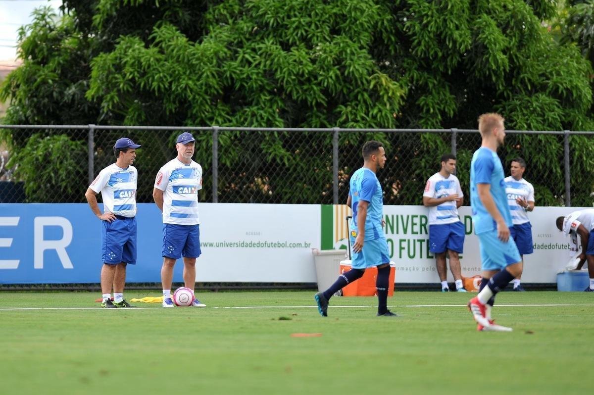 Fotos do treino do Cruzeiro desta quarta-feira (31/1), na Toca II (Ramon Lisboa/EM D.A Press)