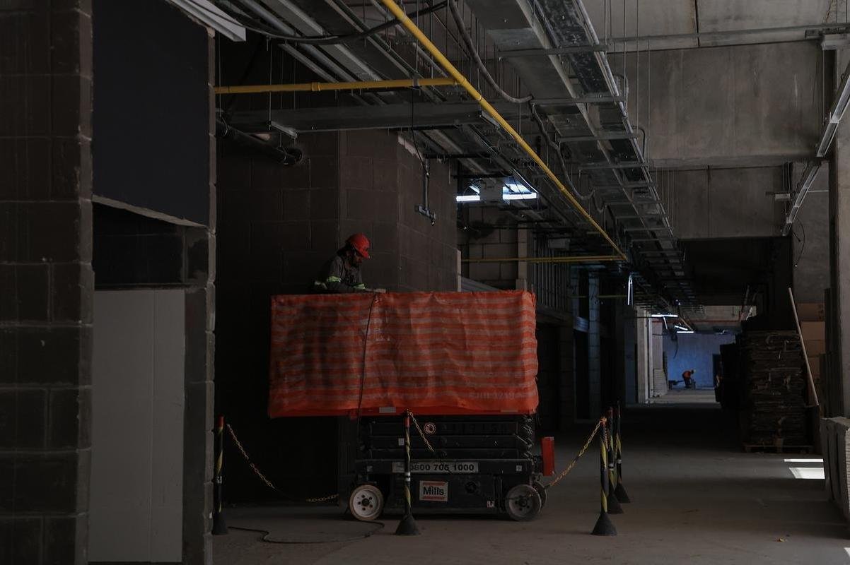 Arena MRV segue em ritmo acelerado de obras. Previso de concluso do estdio foi atualizada para dezembro.