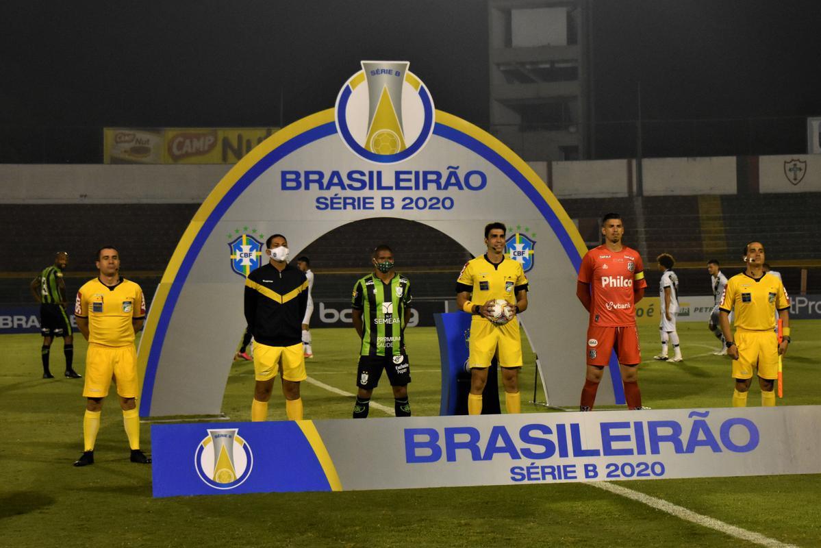 Fotos do jogo entre Ponte Preta e Amrica, pela Srie B
