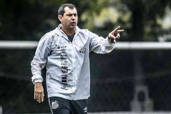Tcnico Fabio Carille quer manter embalo do Santos para afastar de vez chance de rebaixamento 