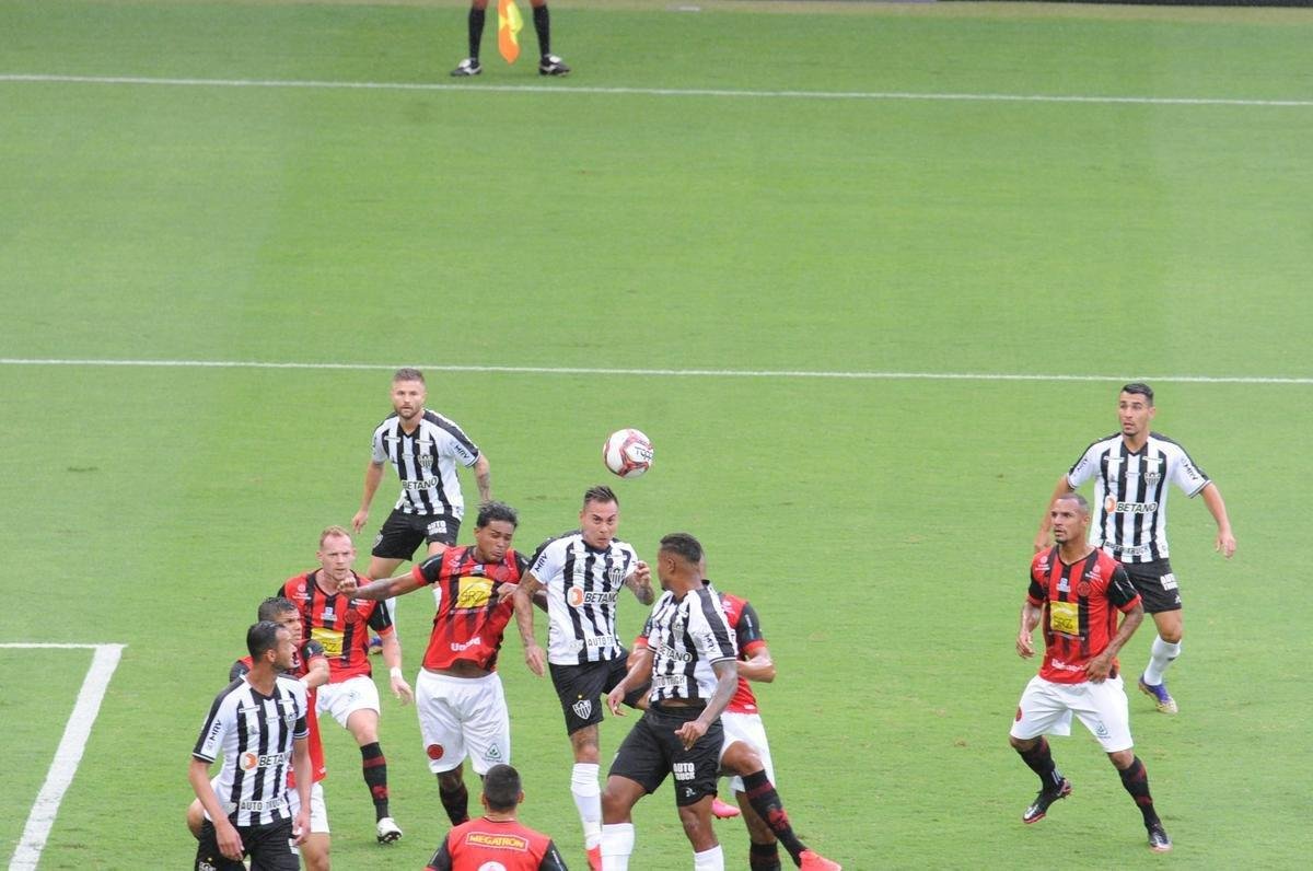 Fotos do jogo entre Atltico e Pouso Alegre, no Mineiro, em Belo Horizonte, pela oitava rodada do Campeonato Mineiro de 2021