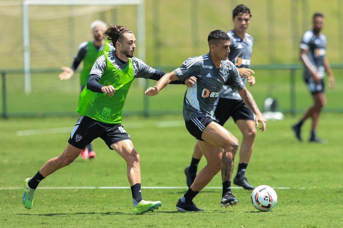 Atltico treinou na manh desta segunda-feira (16/1) na Cidade do Galo.