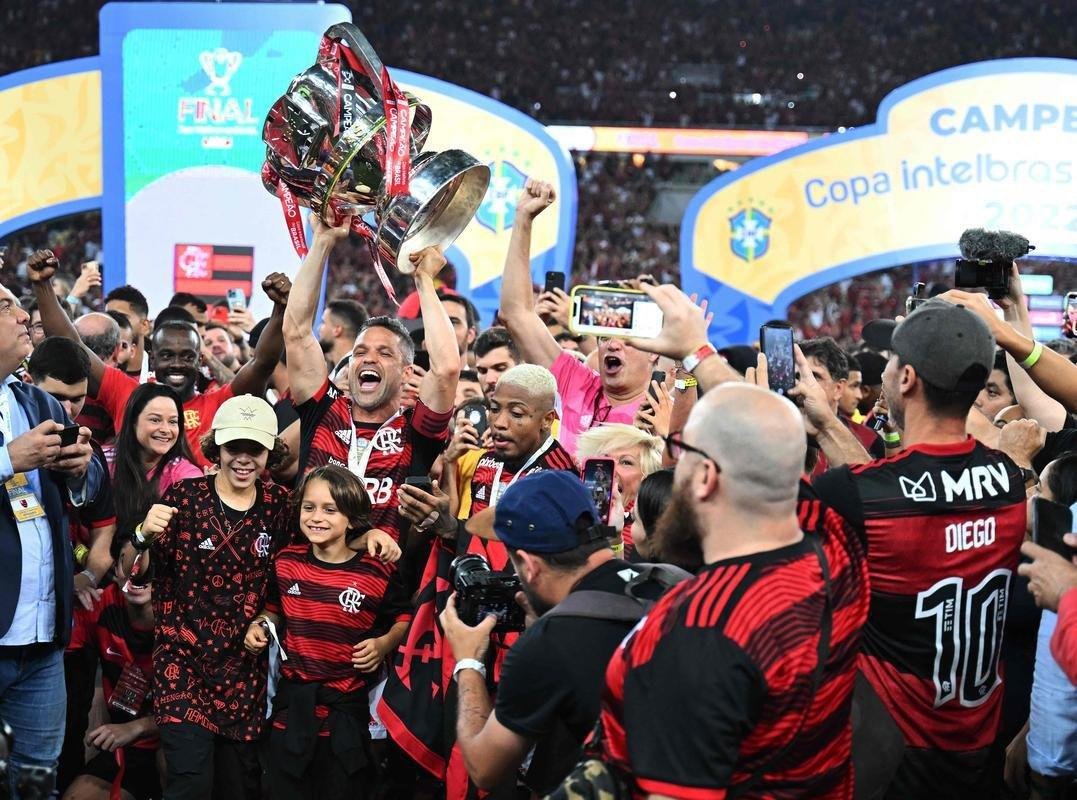 Festa do Flamengo com a conquista da Copa do Brasil sobre o Corinthians