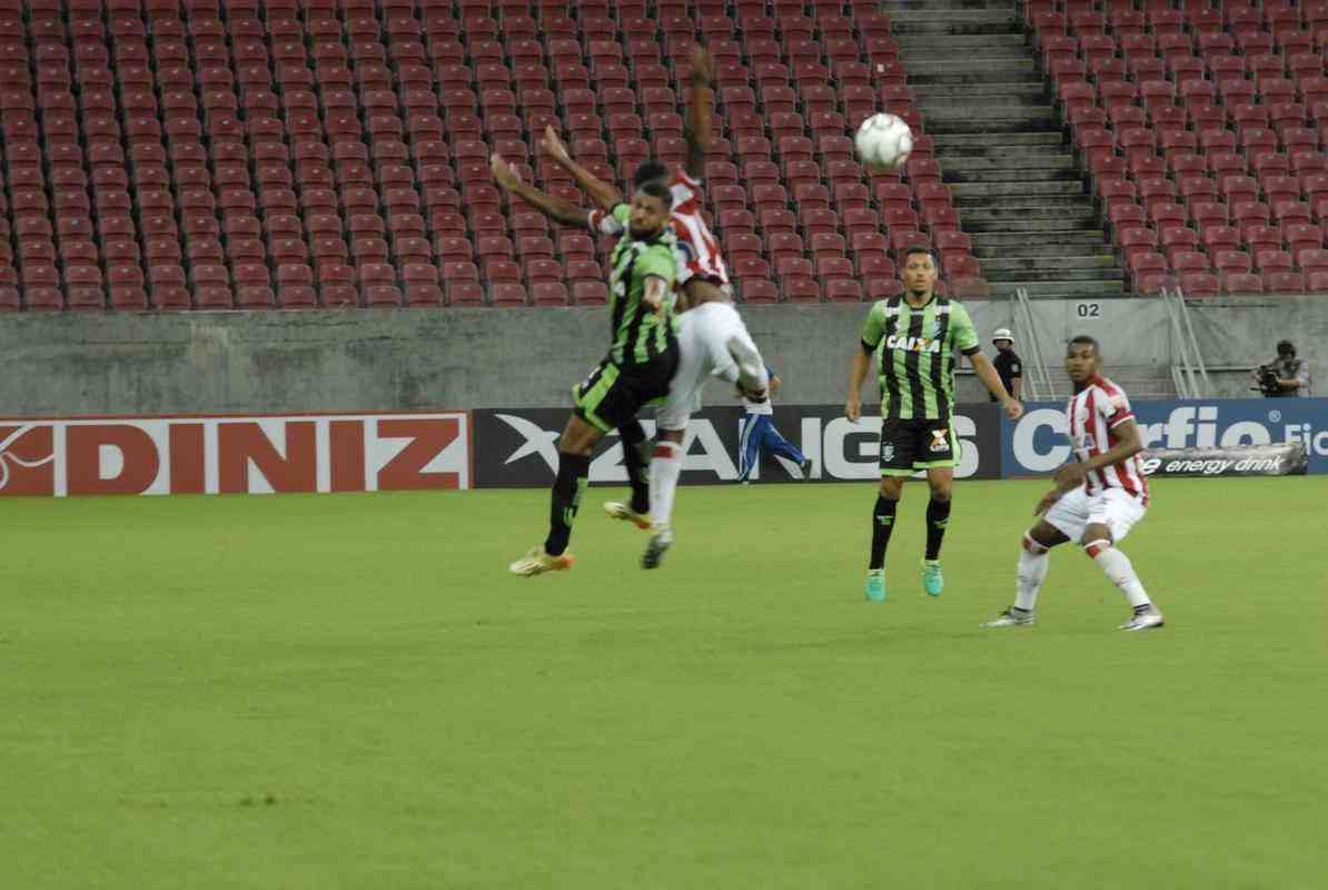 Nutico recebeu o Amrica, na Arena Pernambuco sem torcida, e conseguiu segurar o empate