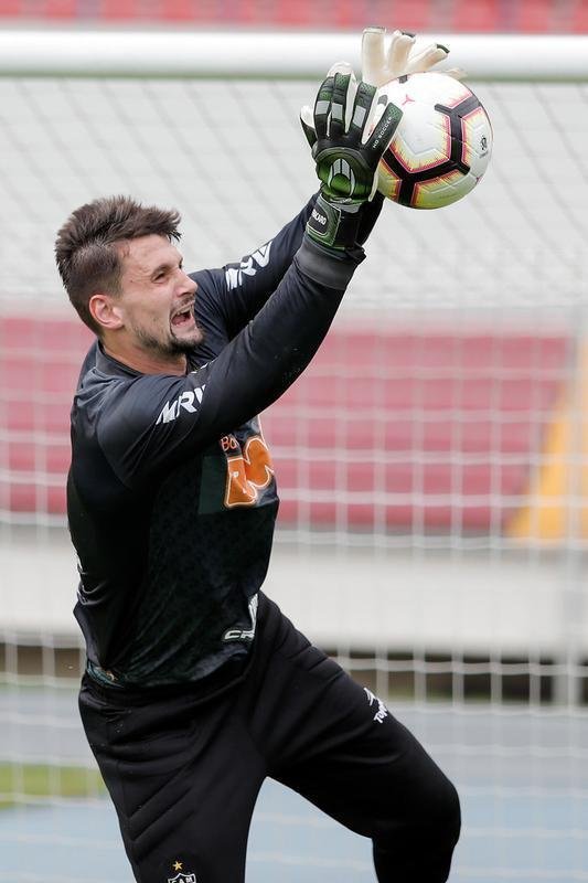 Veja imagens do treino do Atltico no Panam