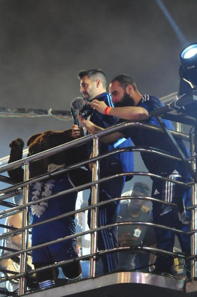 Festa do Cruzeiro na Praa 7 de Setembro, em Belo Horizonte, em comemorao ao acesso  Srie A do Campeonato Brasileiro de 2023