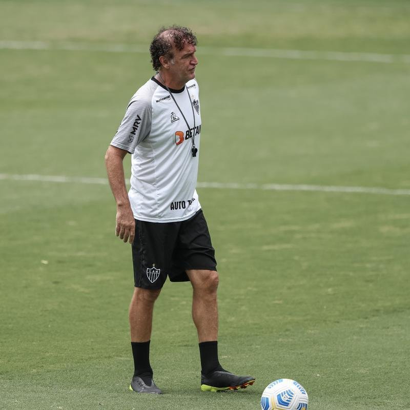 Fotos do treino do Atltico neste domingo, 14/11/2021