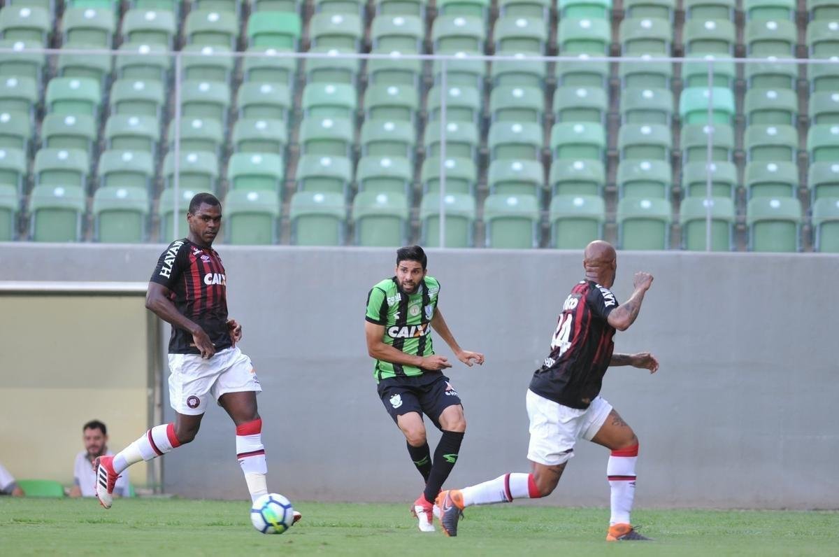 Amrica e Atltico-PR se enfrentaram em partida vlida pela 9 rodada do Campeonato Brasileiro