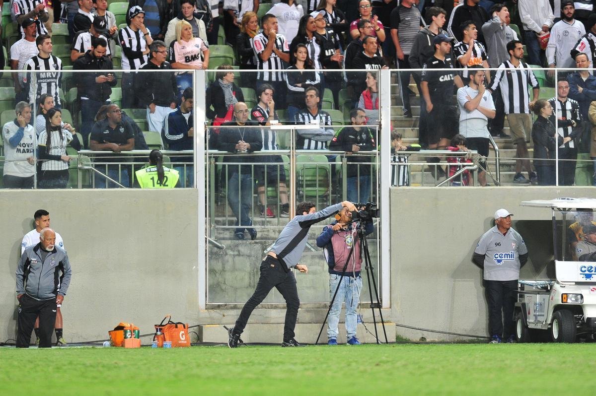 Fotos do primeiro tempo do duelo entre Atltico e Flamengo, no Independncia, pelo Brasileiro