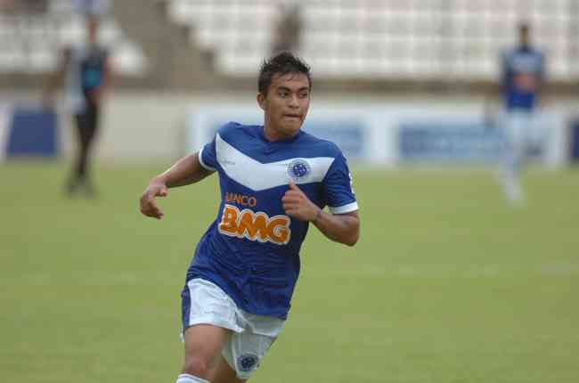 The striker has been in the basic categories of Dudu Cruzeiro since 2005