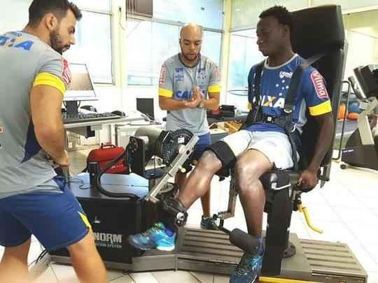 Primeiros reforos do Cruzeiro para 2017, Caicedo e Diogo realizaram exames na Toca da Raposa II