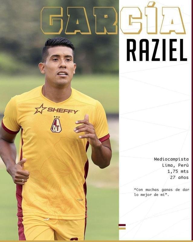 Raziel Garca, meia (Deportes Tolima-COL)