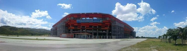 Imagens do Estádio Metropolitano de Lara