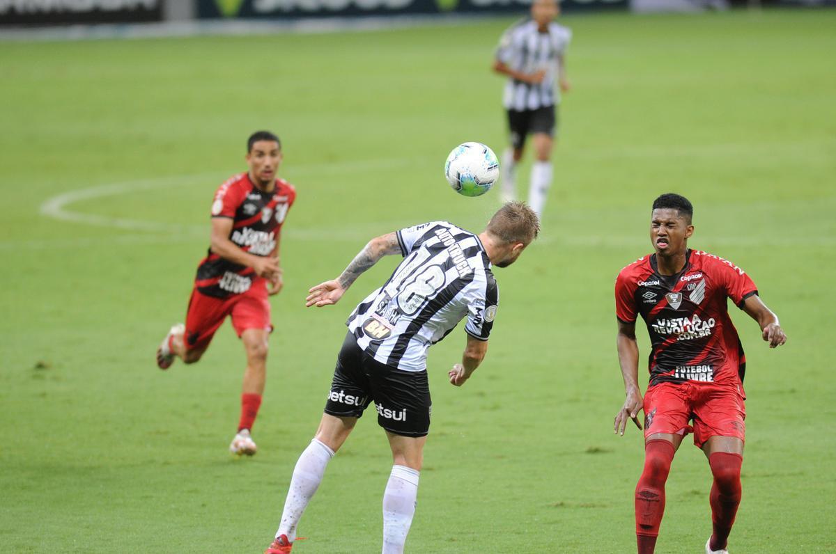 Foto do jogo entre Atltico e Athletico-PR, no Mineiro, em Belo Horizonte, remarcado e vlido pela sexta rodada do Campeonato Brasileiro (18/11/2020)