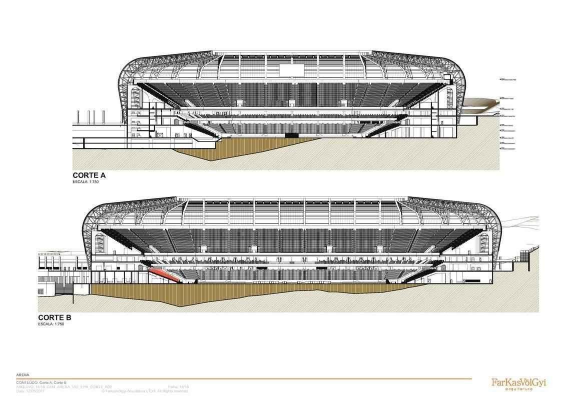 Novas imagens do projeto da Arena do Galo obtidas pelo Estado de Minas e pelo Superesportes