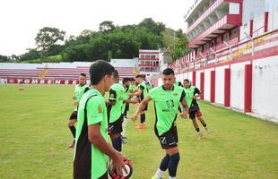 Tombense se prepara no Estdio Antonio Guimares de Almeida para a disputa do Campeonato Mineiro