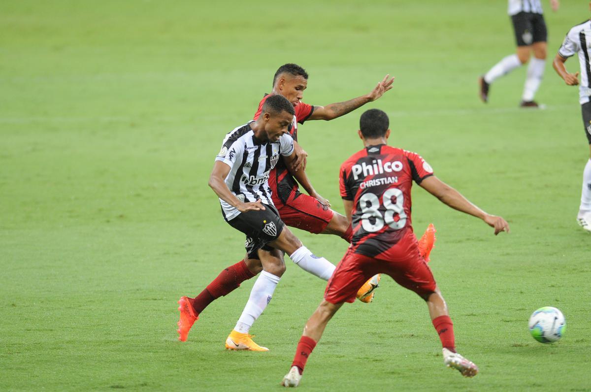 Foto do jogo entre Atltico e Athletico-PR, no Mineiro, em Belo Horizonte, remarcado e vlido pela sexta rodada do Campeonato Brasileiro (18/11/2020)