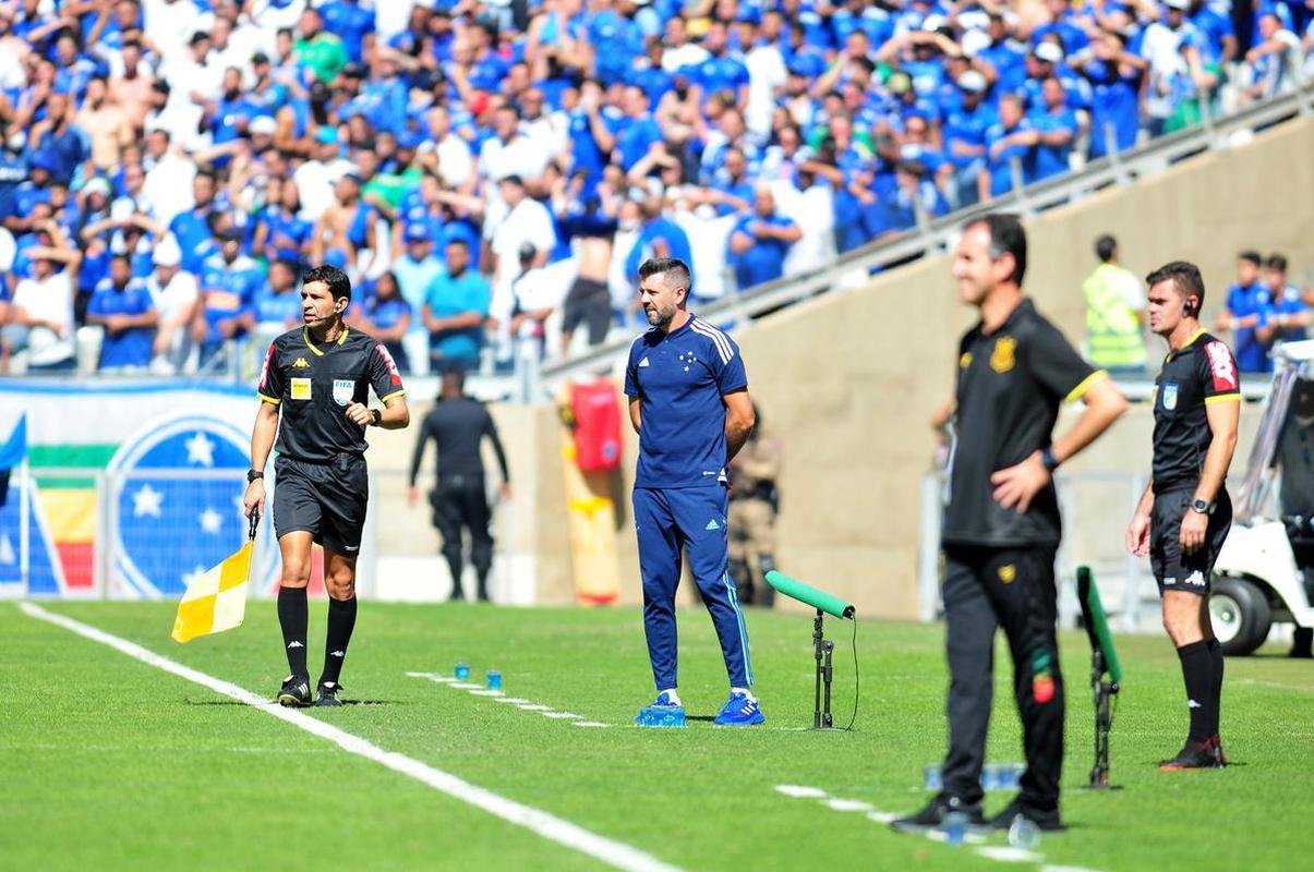 Veja fotos do jogo Cruzeiro x Sampaio Corra, no Mineiro