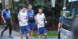 Jogadores da Argentina embarcam rumo ao treino no Independncia