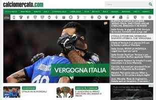 Itlia fora da Copa: manchetes da imprensa italiana