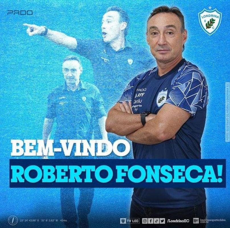 Roberto Fonseca, treinador (Londrina)