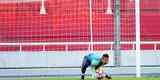 Fotos do treino do Cruzeiro no estdio Libertadores de Amrica, casa do Independiente, em Avellaneda. Time celeste fechou preparao para o jogo contra o Racing, s 21h30 desta tera-feira, no El Cilindro, pela primeira rodada do Grupo 5 da Copa Libertadores (Ramon Lisboa/EM D.A Press)