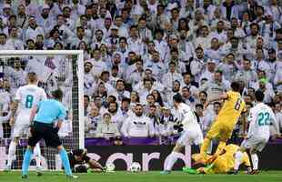 Real Madrid e Juventus se enfrentaram nesta quarta, pelo segundo jogo das quartas da Liga dos Campees