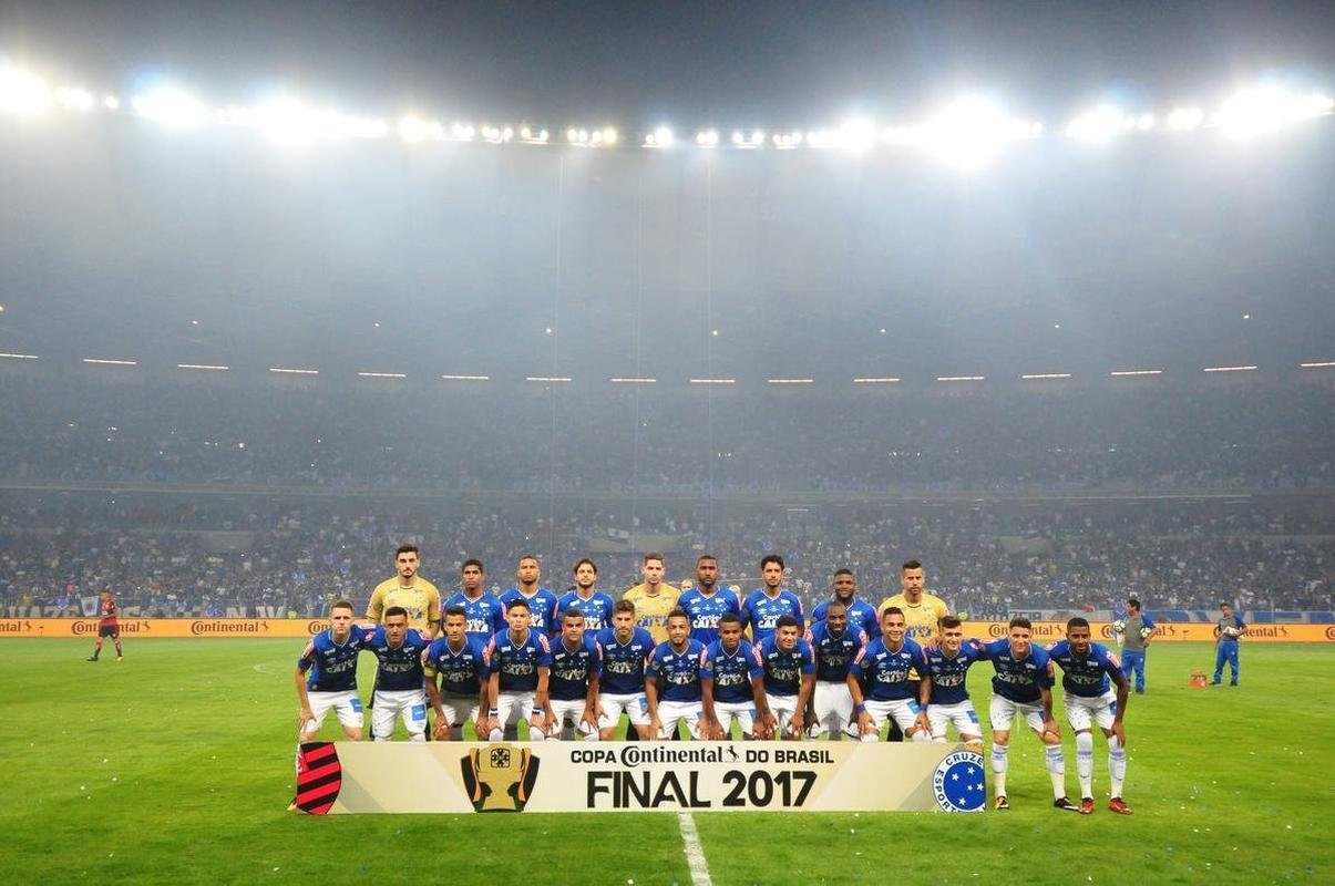 Lucas Romero pelo Cruzeiro na temporada 2017