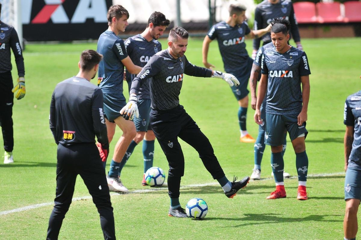 Atltico encerrou a preparao para enfrentar a Chapecoense, nesta quarta-feira, s 19h30, pela volta das oitavas de final da Copa do Brasil