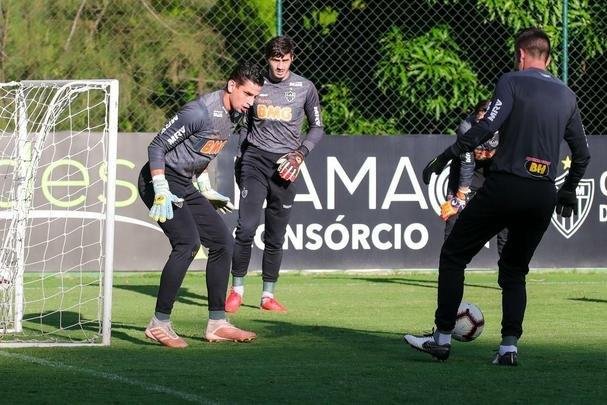 Na Cidade do Galo, Atlético fechou preparação visando ao jogo contra o Cerro Porteño