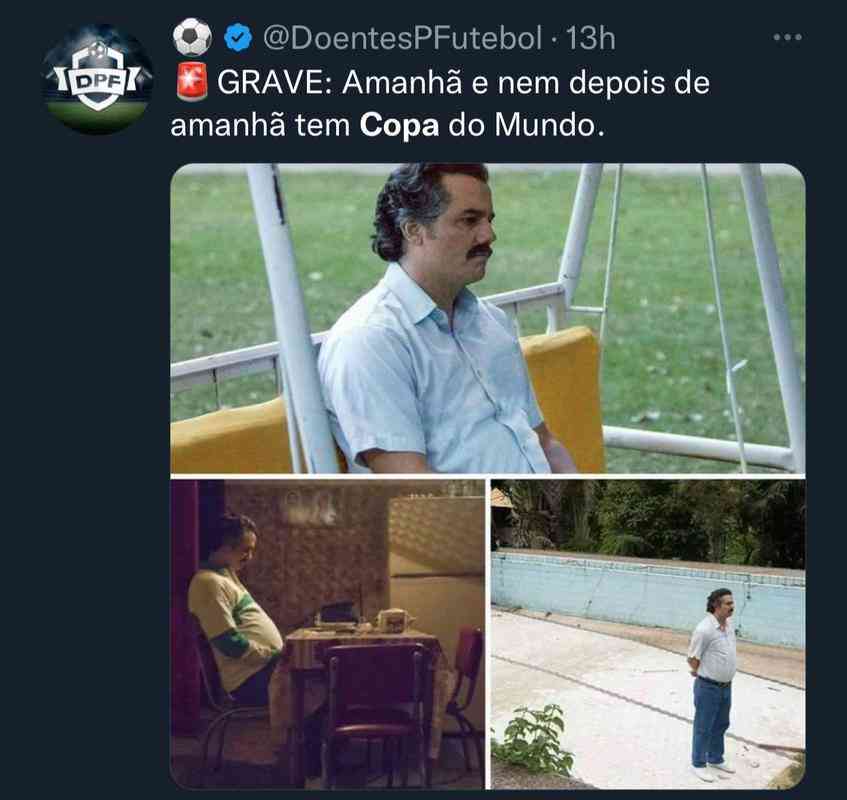 Copa do Mundo: internet sofre com abstinência de jogos; veja memes! -  TecMundo