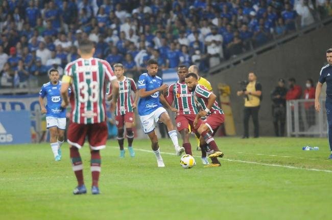 Fotos do jogo de volta das oitavas de final da Copa do Brasil, no Mineiro, entre Cruzeiro e Fluminense (Juarez Rodrigues/EM/DAPress)