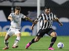 Atlético joga mal, perde para o Santos e amplia série ruim no Brasileiro