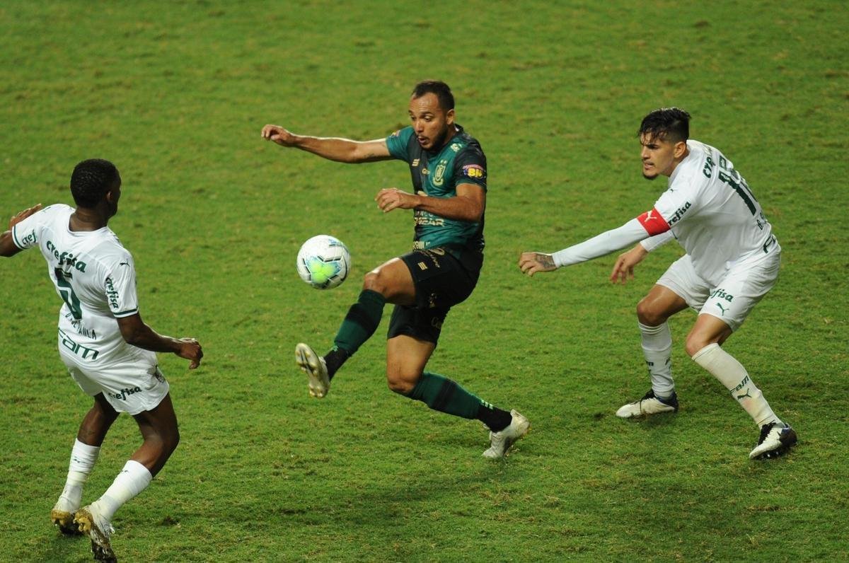 Fotos do jogo de volta da semifinal da Copa do Brasil, entre Amrica e Palmeiras, no Independncia, em Belo Horizonte (30/12/2020)
