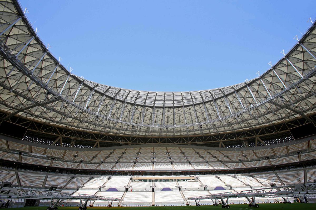 Estdio Lusail: arena para 80 mil torcedores  a maior dentre as oito do Mundial do Catar e vai receber pelo menos duas partidas da Seleo Brasileira
