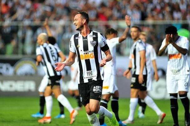 Fotos do jogo entre Atltico e Corinthians no Independncia