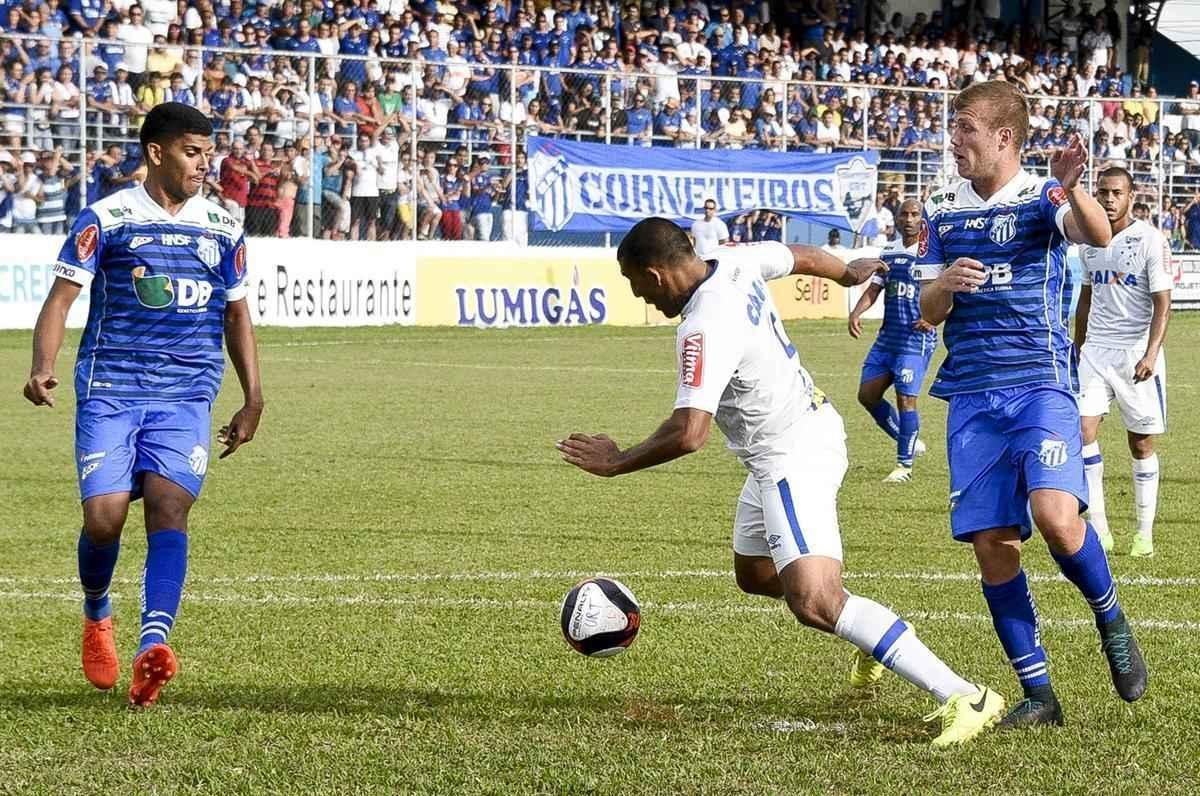 URT e Cruzeiro empataram por 1 a 1 neste sbado